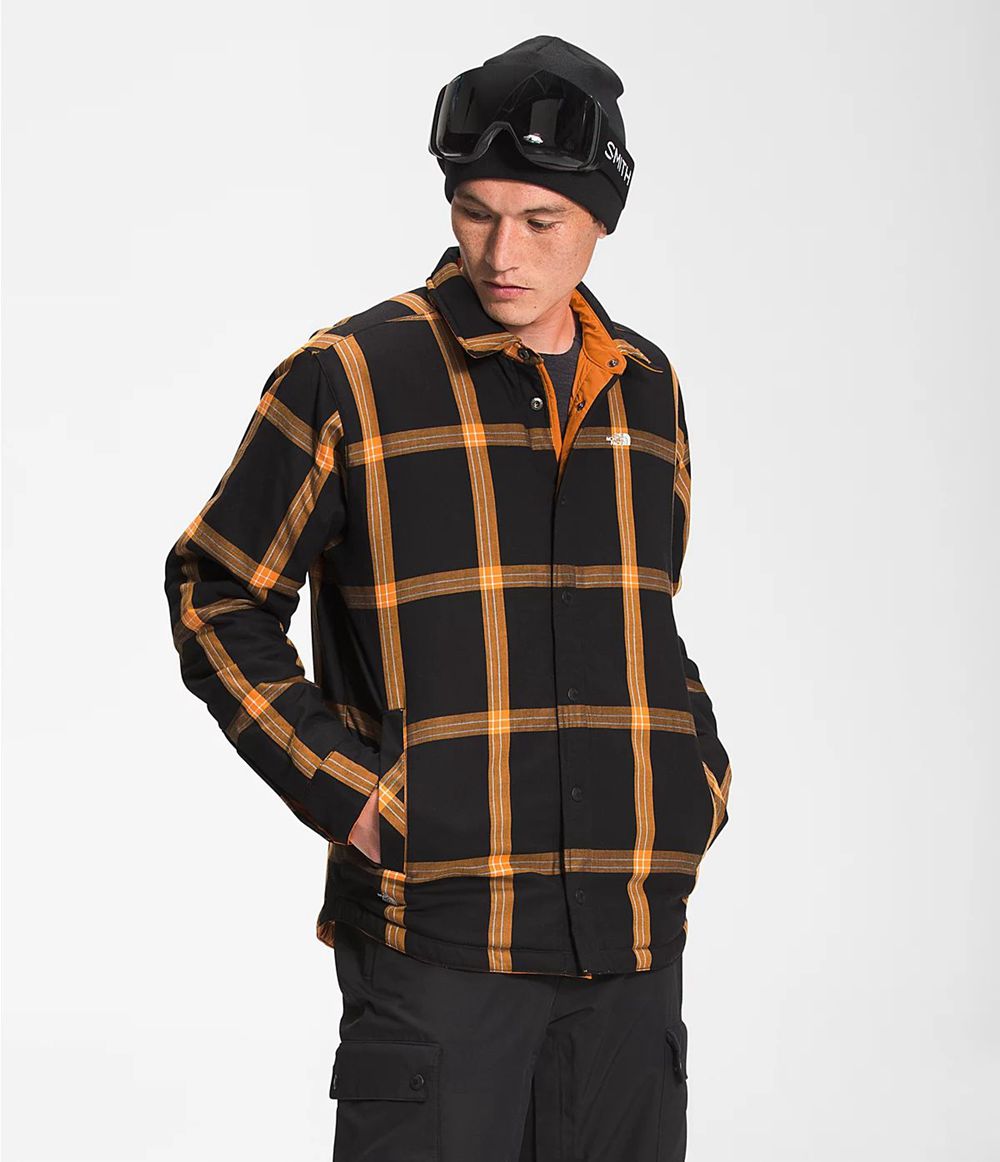 The North Face Fort Point Flannel Isolierte Jacken Herren - Orange CH-506ZDBD